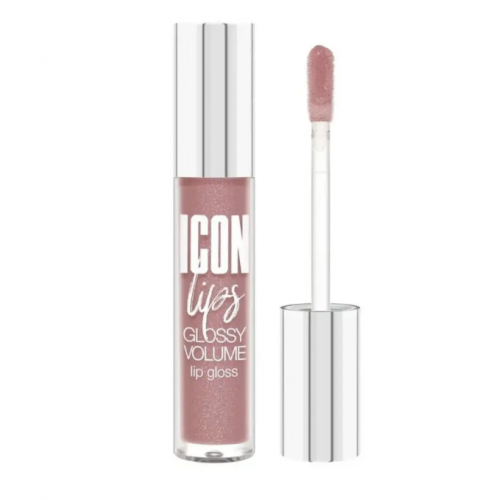 LUXVISAGE ICON Блеск для губ с эффектом объема lips glossy volume, 503 Нюдовая роза